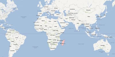 Mappa del Madagascar mappa